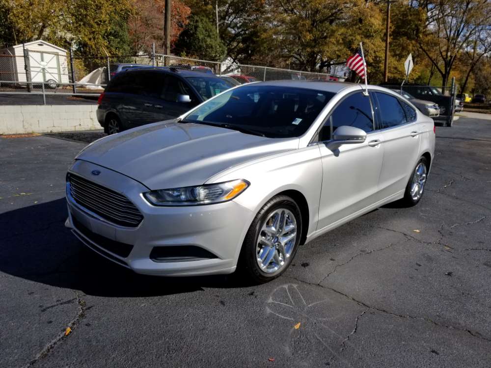 Ford Fusion 2013 Silver