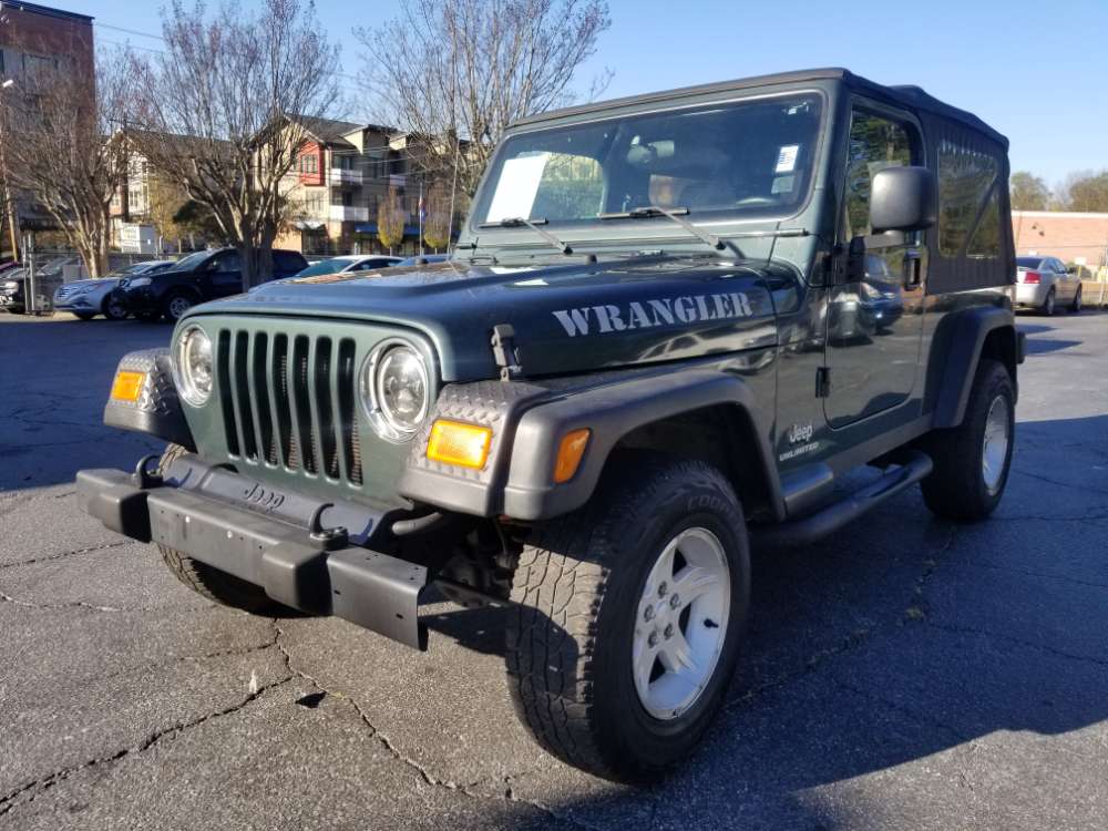 Jeep Wrangler 2004 Green