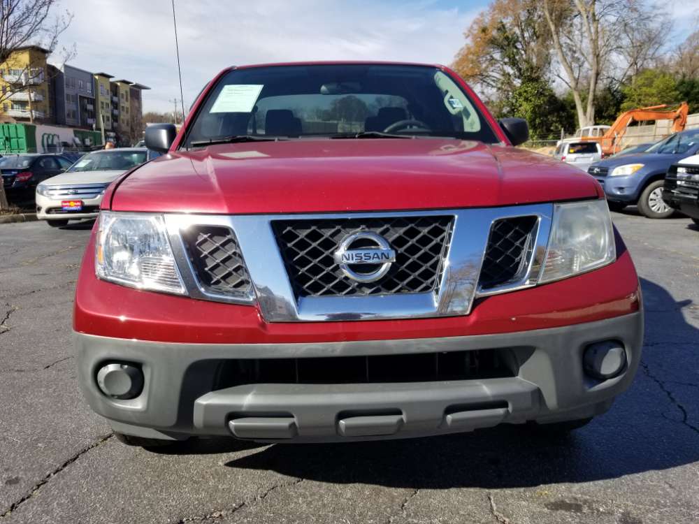 Nissan Frontier 2012 Red