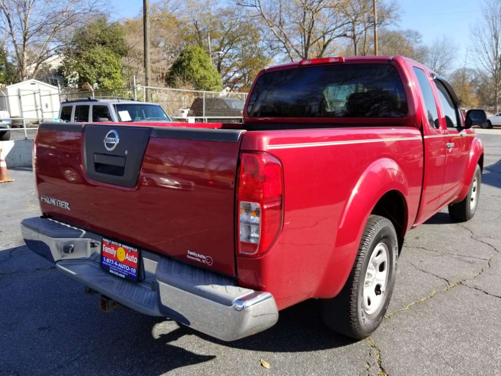 Nissan Frontier 2012 Red