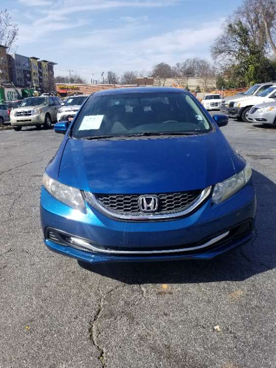 Honda Civic 2014 Blue