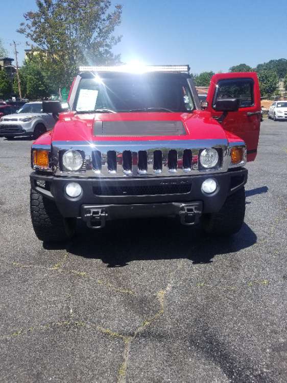 Hummer H3 2007 Red
