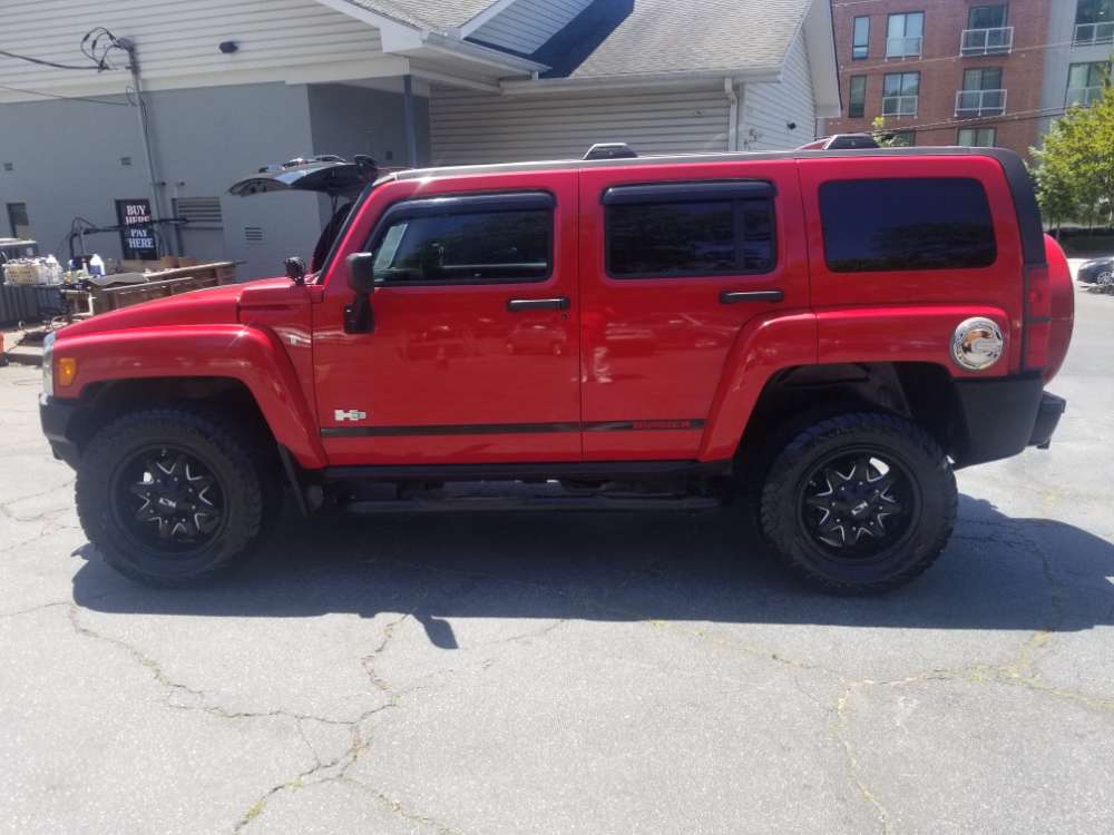 Hummer H3 2007 Red