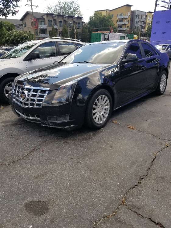Cadillac CTS 2013 Black