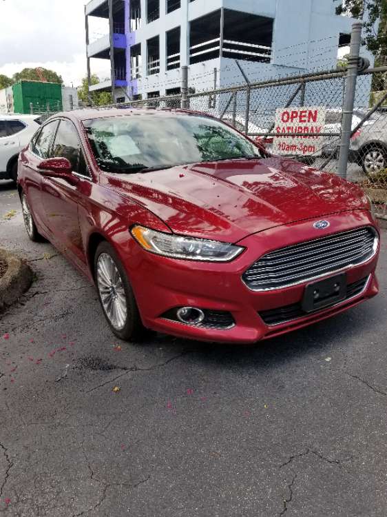 Ford Fusion 2016 Red
