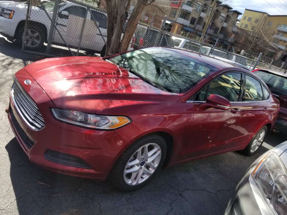 Ford Fusion 2015 Red