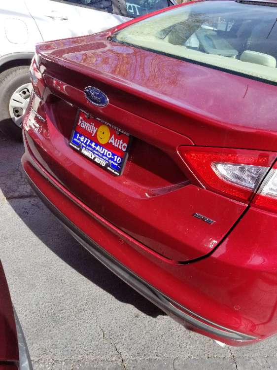 Ford Fusion 2015 Red