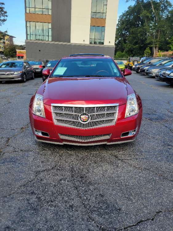 Cadillac CTS 2008 Red