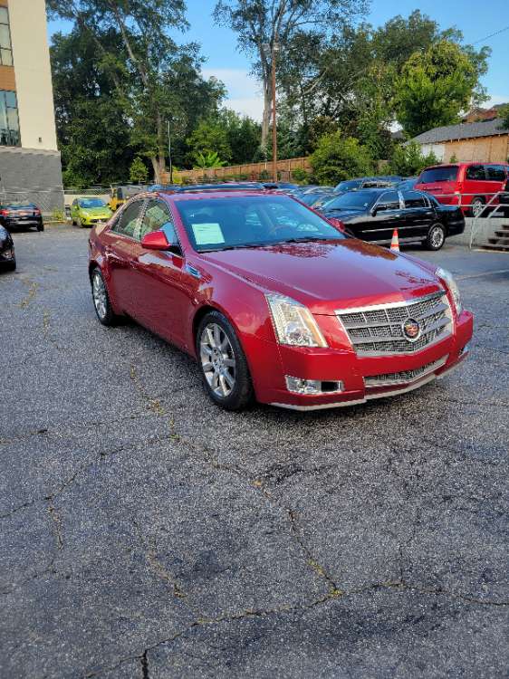 Cadillac CTS 2008 Red