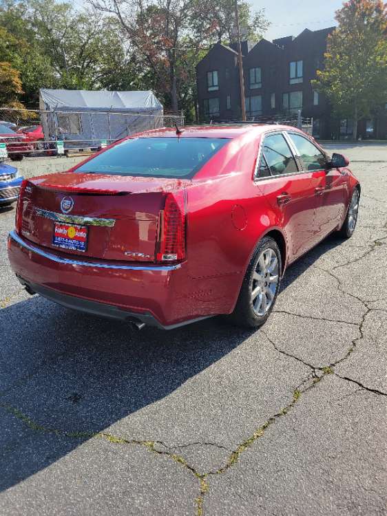 Cadillac CTS 2008 Red