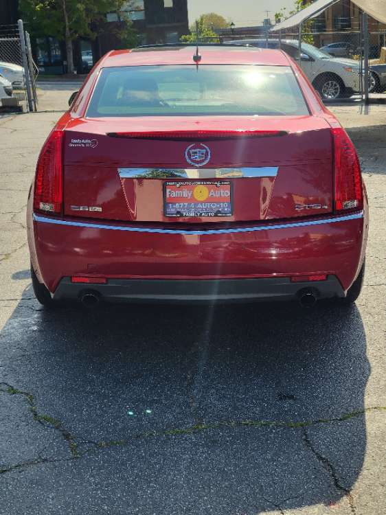 Cadillac CTS 2008 Red