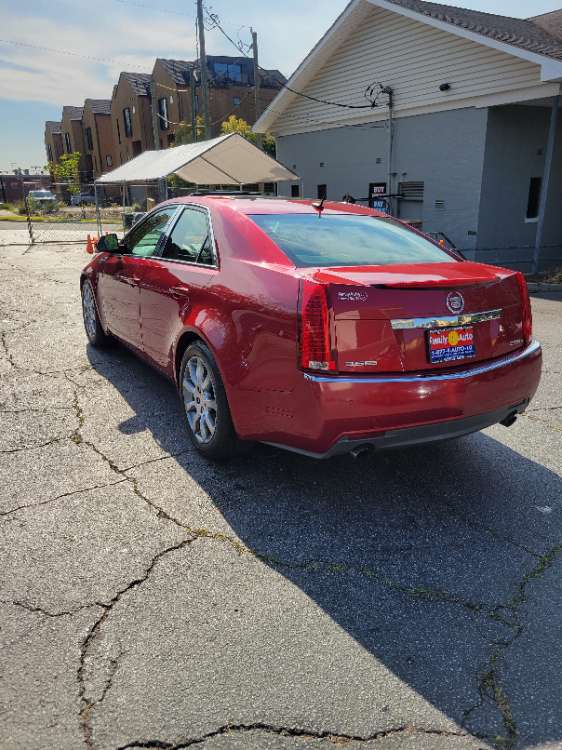 Cadillac CTS 2008 Red