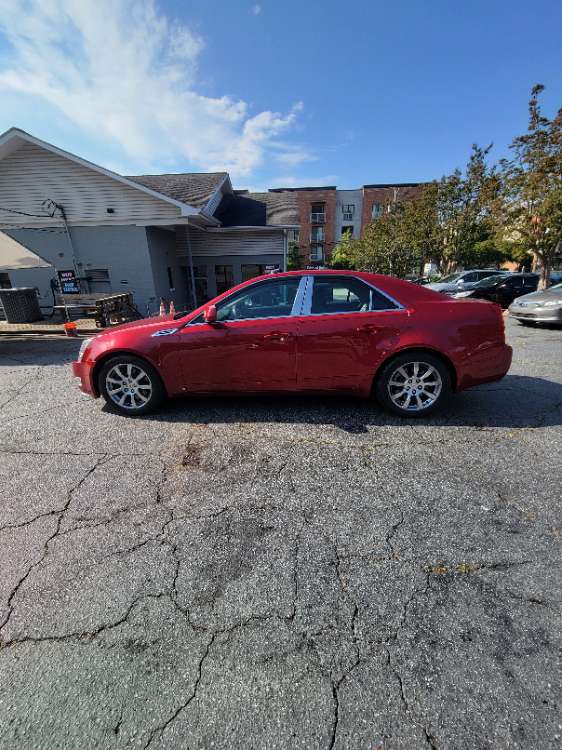 Cadillac CTS 2008 Red
