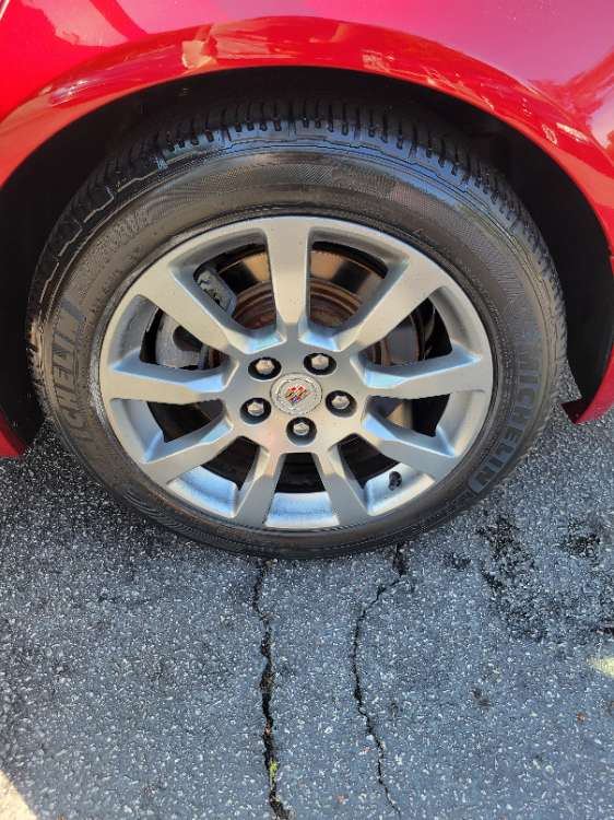 Cadillac CTS 2008 Red