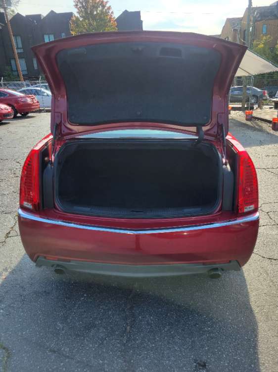 Cadillac CTS 2008 Red