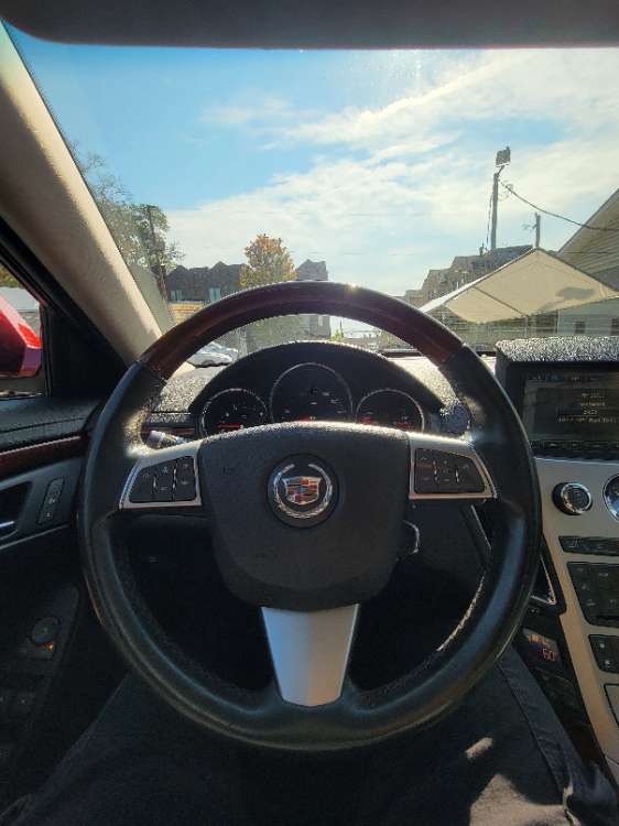 Cadillac CTS 2008 Red