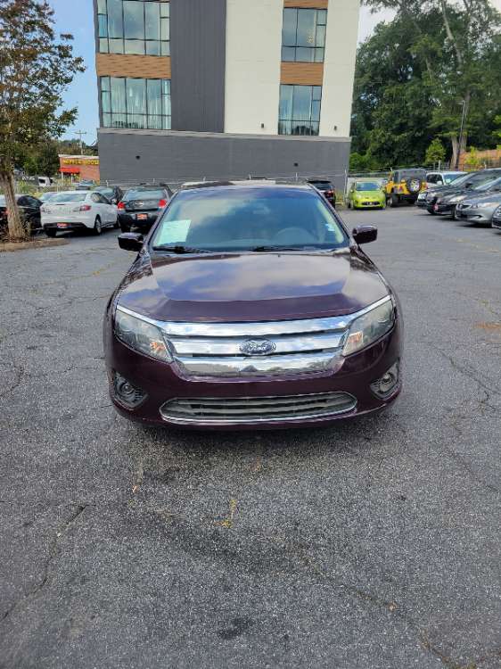 Ford Fusion 2011 Maroon