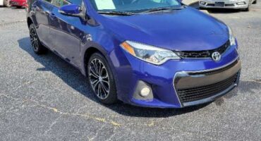 Toyota Corolla 2016 Blue