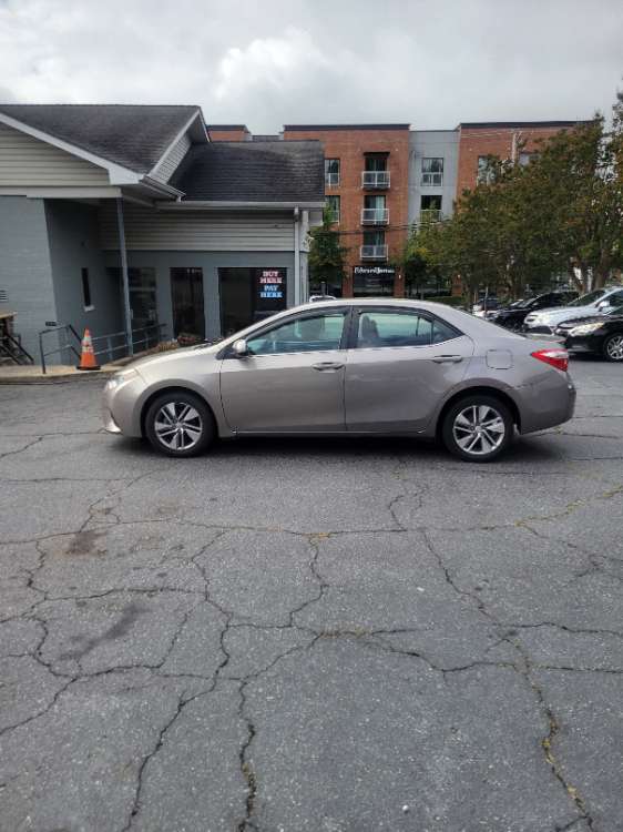Toyota Corolla 2016 Tan